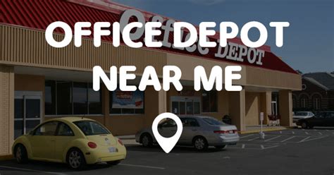 We look forward to catering to your supply needs today. . Locate office depot near me